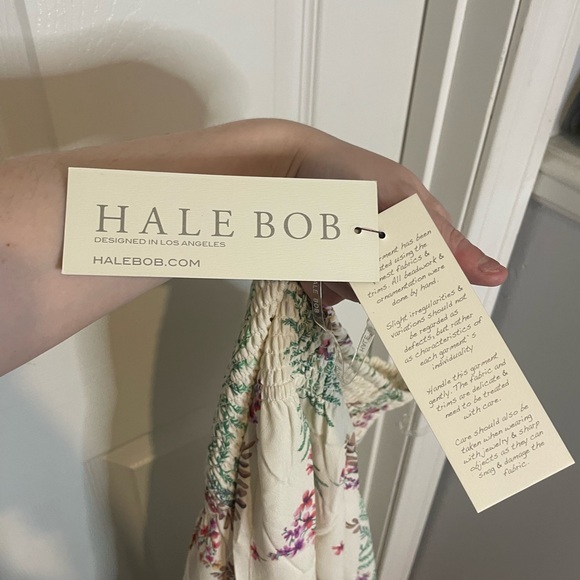 NWT Luxury Hale Bob Spring Summer Vaca White Tiered Maxi Skirt - Picture 9 of 9